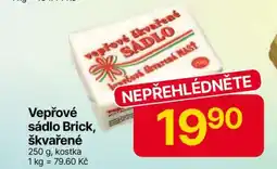 Hruška Vepřové sádlo Brick, škvařené nabídka