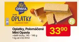 Hruška Oplatky, Polomáčené Mini Opavia nabídka