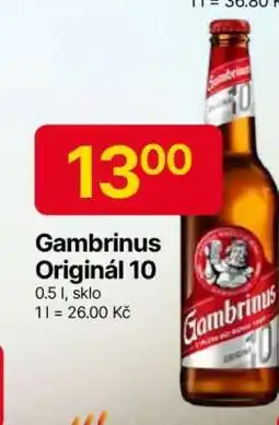Hruška Gambrinus Originál 10 nabídka