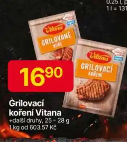 Hruška GRILOVACÍ KOŘENÍ VITANA nabídka