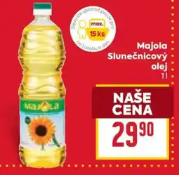 Billa Majola Slunečnicový olej nabídka