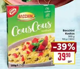 Billa Bacchini Kuskus nabídka