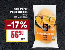 Billa Grill Party Pološtiepok nabídka