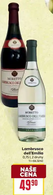 Billa Lambrusco dell’Emilia nabídka