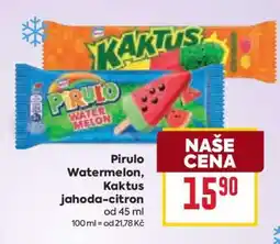 Billa Pirulo Watermelon, Kaktus jahoda-citron nabídka