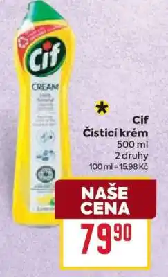 Billa Cif Čisticí krém nabídka