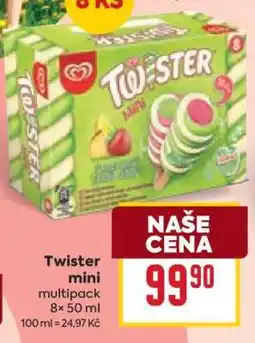Billa Twister mini multipack nabídka