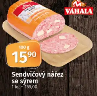 COOP TIP Sendvičový nářez se sýrem nabídka
