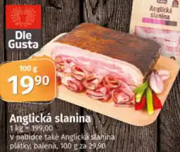 COOP TIP Anglická slanina nabídka