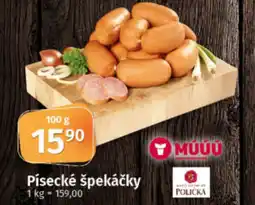 COOP TIP Písecké špekáčky nabídka