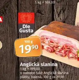 Coop Anglická slanina nabídka
