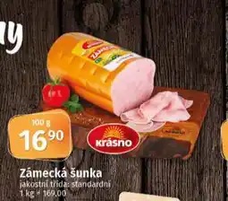 Coop Zámecká šunka nabídka