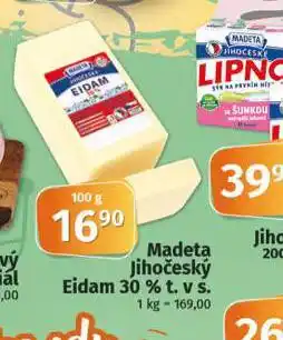 Coop Madeta jihočeský eidam 30% nabídka