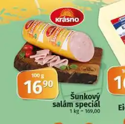 Coop Šunkový salám speciál nabídka