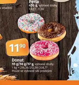 Coop Donut nabídka