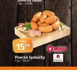 Coop Písecké špekáčky nabídka