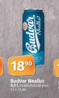 Coop Budvar nealko nabídka