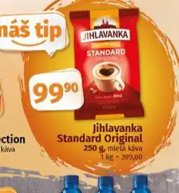 Coop Jihlavanka standard mletá káva nabídka