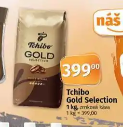 Coop Tchibo gold selection zrnková káva nabídka