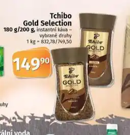 Coop Tchibo gold selection instantní káva nabídka