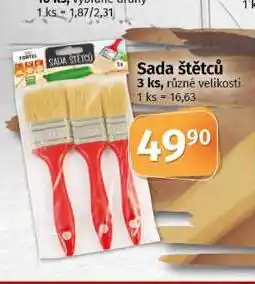 Coop Sada štětců nabídka