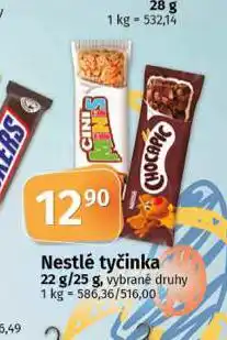 Coop Nestlé tyčinka nabídka