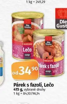 Coop Lečo nabídka
