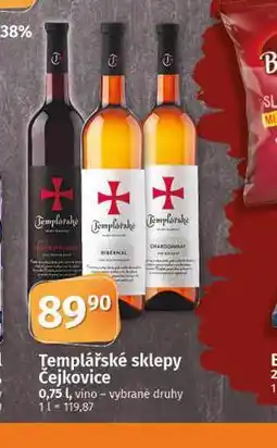 Coop Templářské sklepy čejkovice nabídka