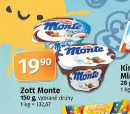 Coop Zott monte nabídka