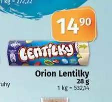 Coop Orion lentilky nabídka