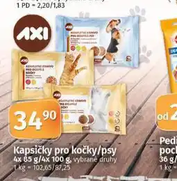 Coop Axi kapsičky pro dospělé kočky nabídka