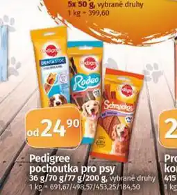 Coop Pedigree pochoutky pro psy nabídka