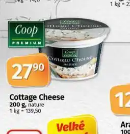 Coop Cottage cheese nabídka