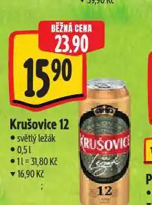 Albert Pivo krušovice 12 královský ležák nabídka