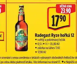 Albert Pivo radegast ryze hořká 12 nabídka