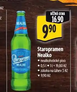 Albert Pivo staropramen nealko nabídka