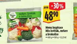 Albert Menu inspairace mix květák, mrkev a brokolice nabídka