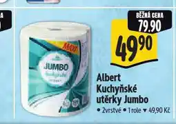 Albert Kuchyňské utěrky jumbo nabídka