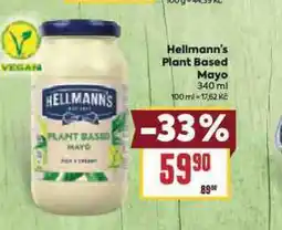 Billa Hellmann´s plant based moyo nabídka