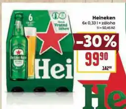 Billa Pivo heineken nabídka