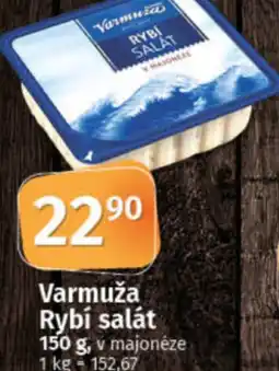 COOP TIP Varmuža Rybí salát nabídka