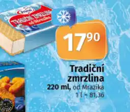 COOP TIP Tradiční zmrzlina nabídka