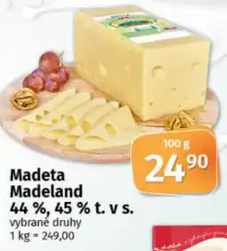 COOP TIP Madeta Madeland 44%, 45% t. v s. nabídka