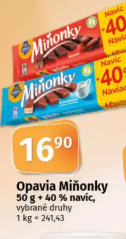 COOP TIP Opavia Miňonky nabídka