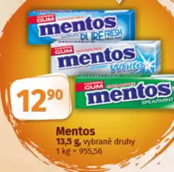 COOP TIP Mentos nabídka