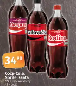 COOP TIP Coca-Cola, Sprite, Fanta nabídka