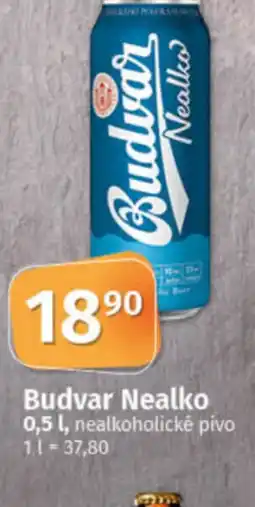 COOP TIP Budvar Nealko nabídka