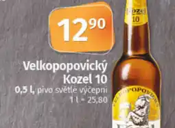 COOP TIP Velkopopovický Kozel 10 nabídka