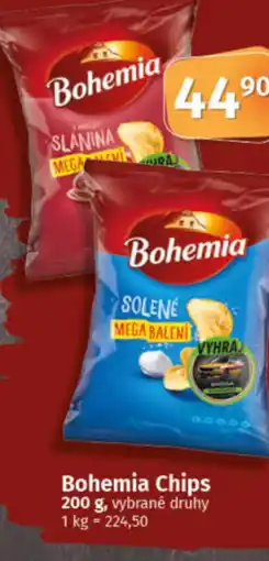 COOP TIP Bohemia Chips nabídka