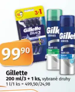 COOP TIP Gillette nabídka